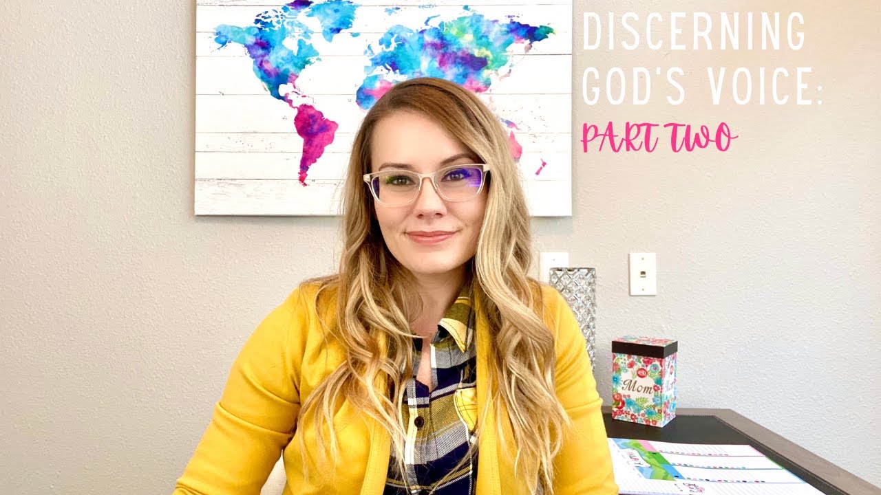 Discerning God's Voice Part 2 | Christian Encouragement Devotional & Vlog