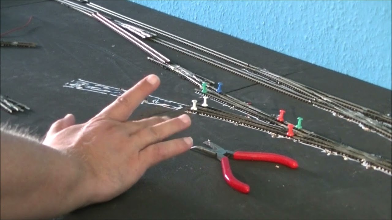 Spur N Kopfbahnhof in der Großstadt Teil 55 Das Gleisfeld für den Kopfbahnhof entsteht