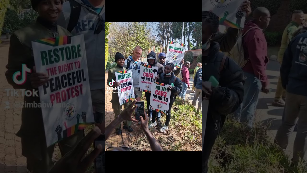 #31July #Zimbabwe #SouthAfrica #RestoreTheRightToProtest #ZNUC #MarchAndMarch ##OperationDudula