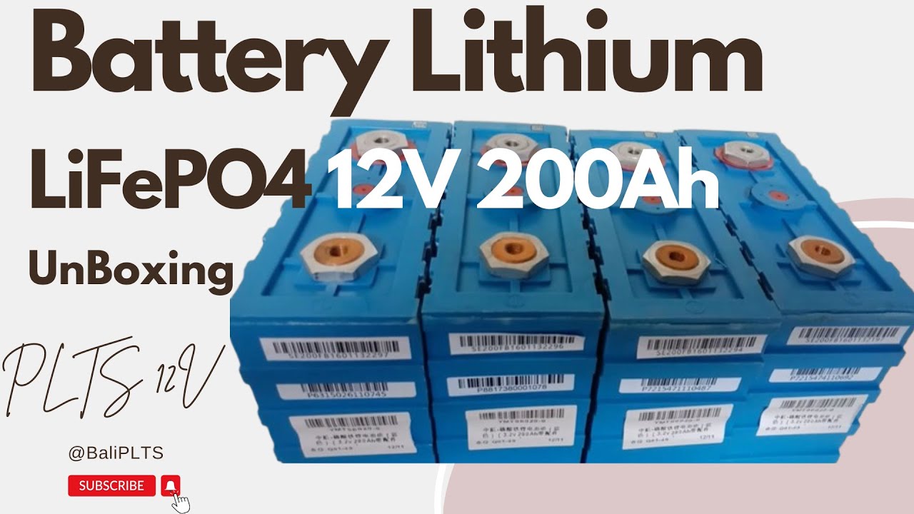 GILA! UNBOXING Battery Lithium LiFePO4 12V 200Ah CALB Siap Jadi Sumber Listrik Andalan!