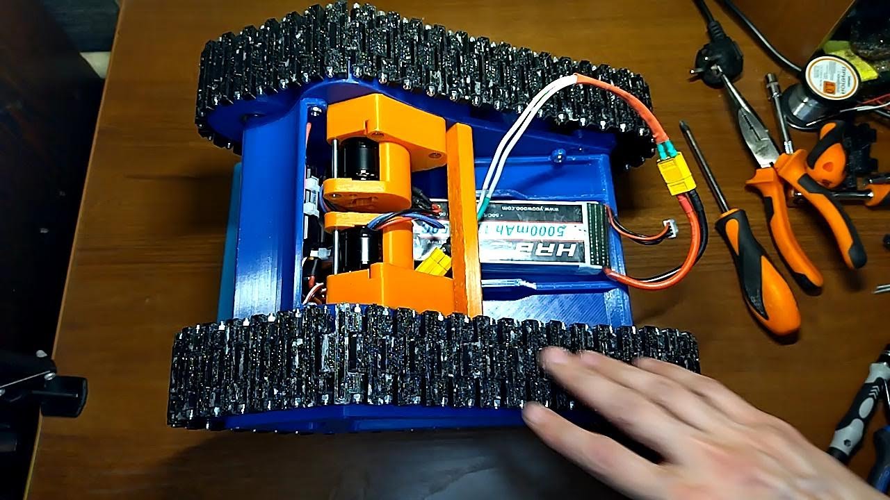 RC ТАНК на 3D принтере