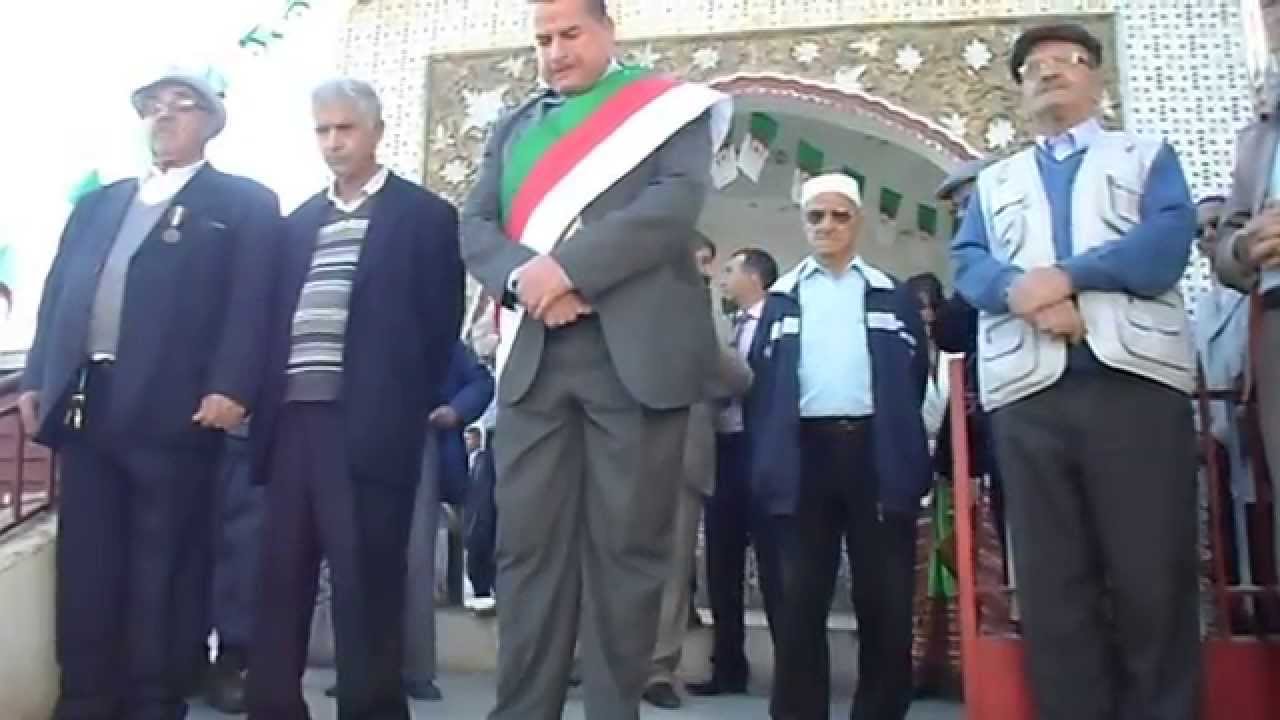 Ouadhias, 1er novembre 2014:  Hommage aux héros de la Révolution