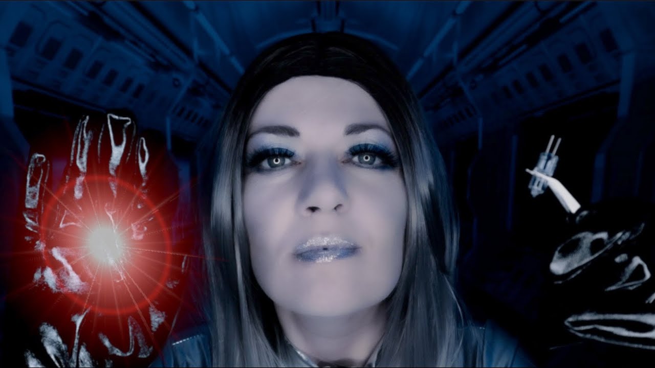 ASMR Alien Abduction Exam - Ear Implants, Probe, PVC Gloves, Lights & More! INTENSE Sci-Fi Tingles