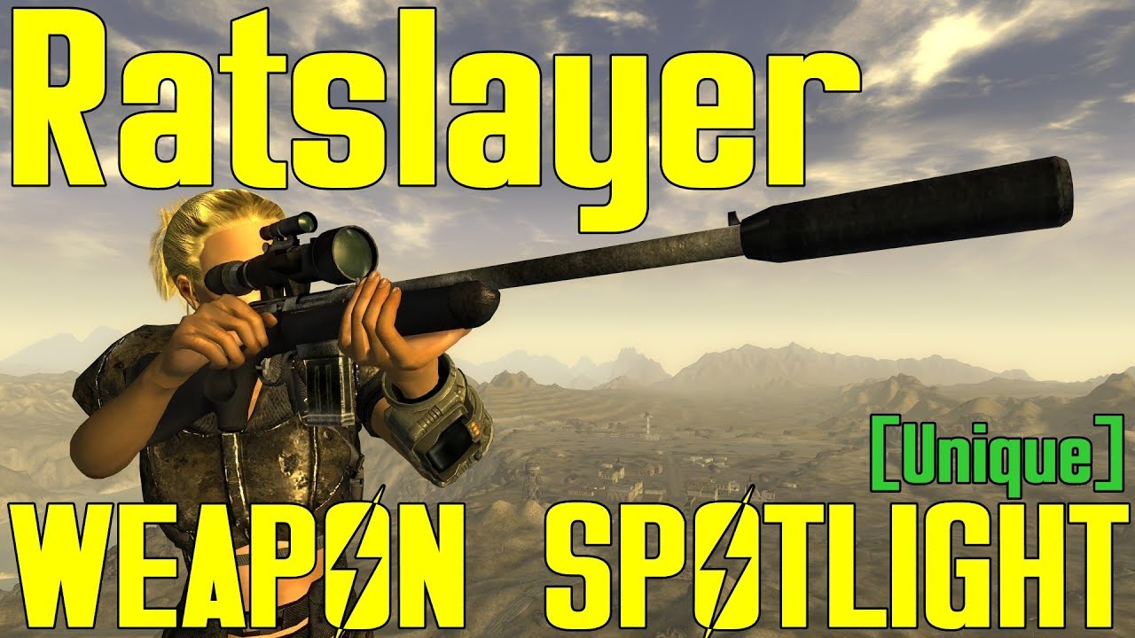 Fallout New Vegas: Weapon Spotlights: Ratslayer (Unique)