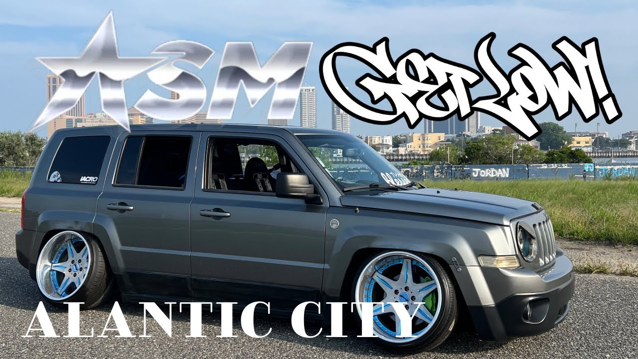 Stanced jeep drives 3 hours STATIC to ASM AC, pre meet feat static.tt