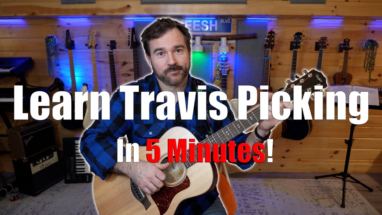 Unlock Acoustic Finger Picking Forever in 5 Minutes! Travis Picking Simplified