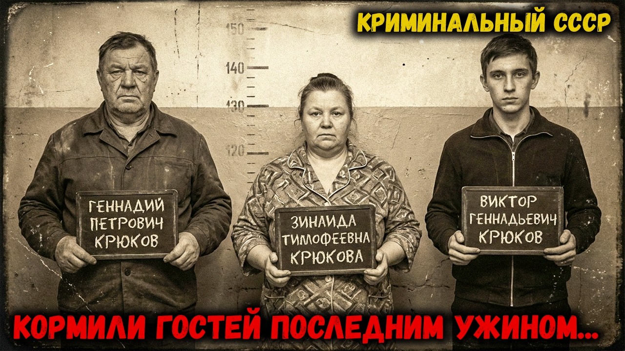 СЕМЬЯ КРЮКОВЫХ: Гости В Подвале Не Скучали. Дело, Которое Ужаснуло СССР!