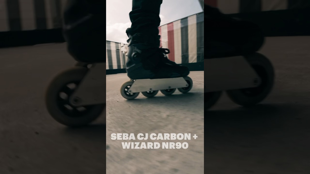 A setup for ripping through the city: Seba CJ Carbon + Wizard NR90 #wizardskating #inlineskating