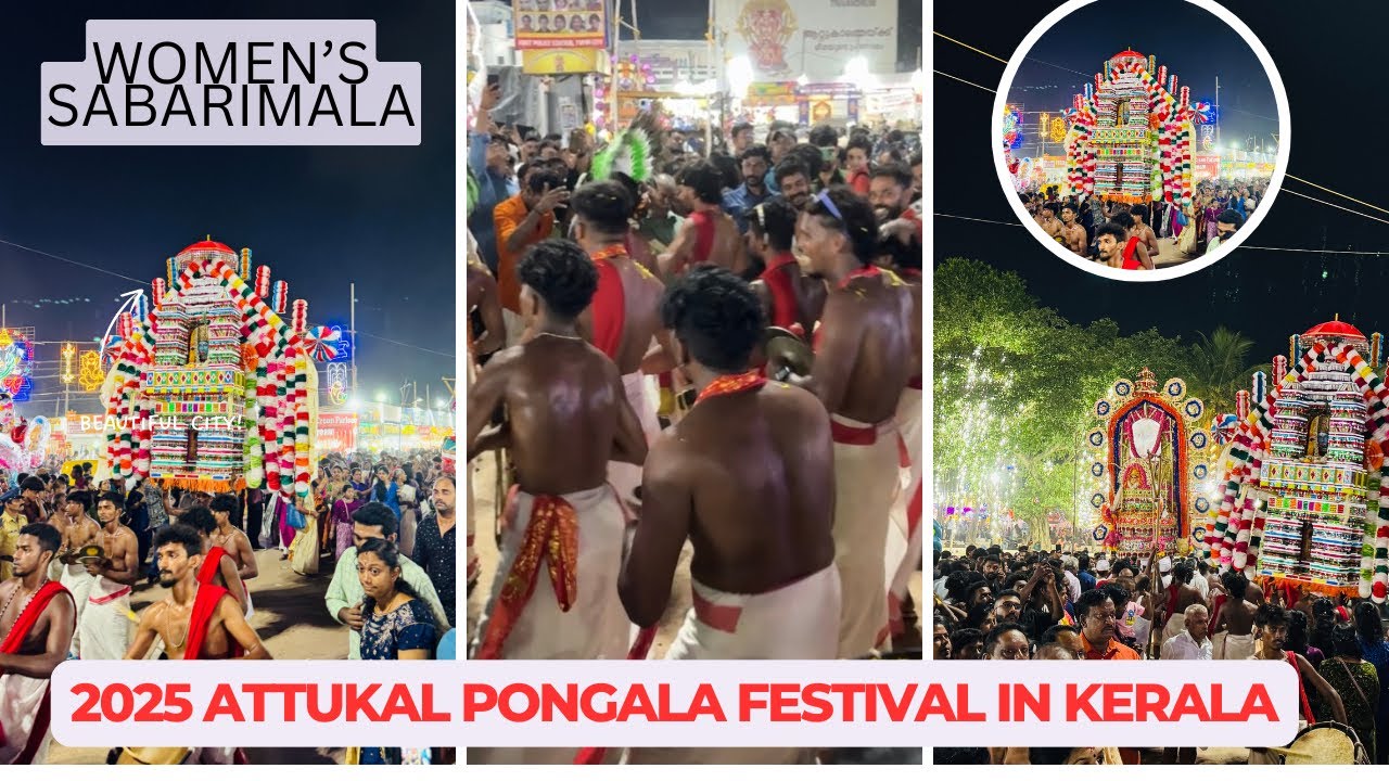 Attukal Bhagavathy Temple Kerala|Attukal Pongala Festival celebration in attukal temple Complete