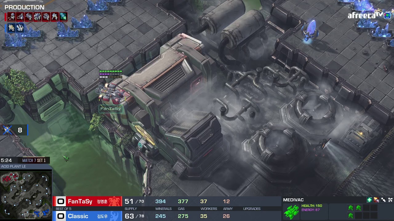 GSL Super Tournament S2 16강 7경기 정명훈 vs 김도우