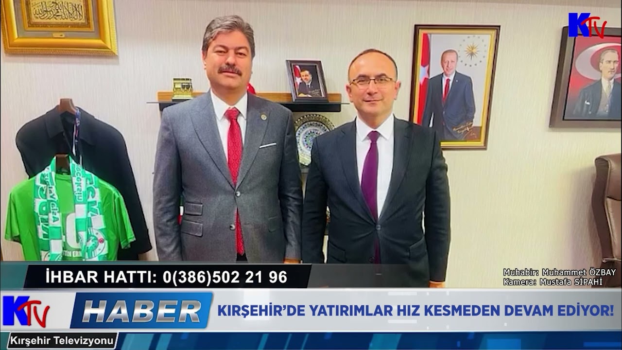 KIRŞEHİR’DE YATIRIMLAR HIZ KESMEDEN DEVAM EDİYOR!