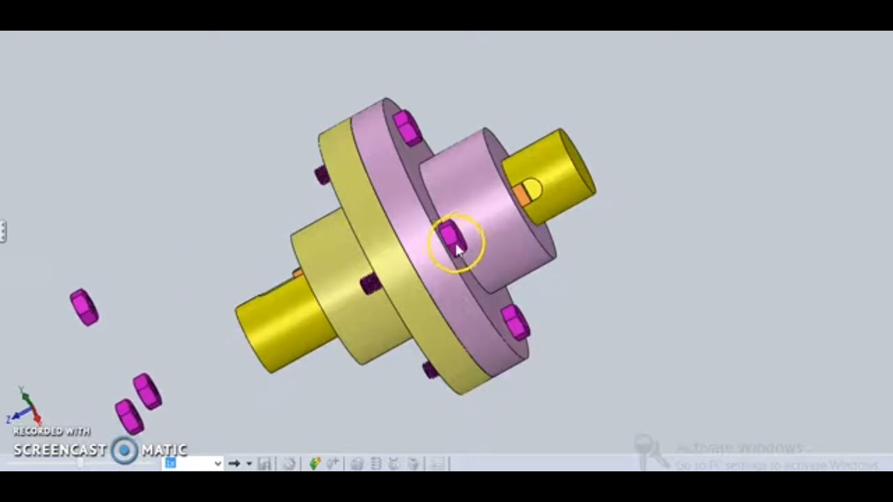 Rigid Coupling animation