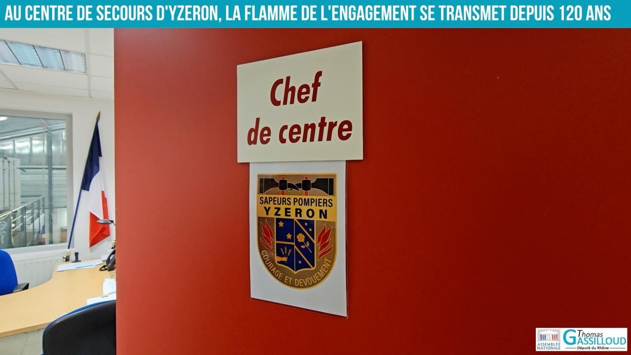 Au centre de secours d’Yzeron, la flamme de l'engagement se transmet depuis 120 ans