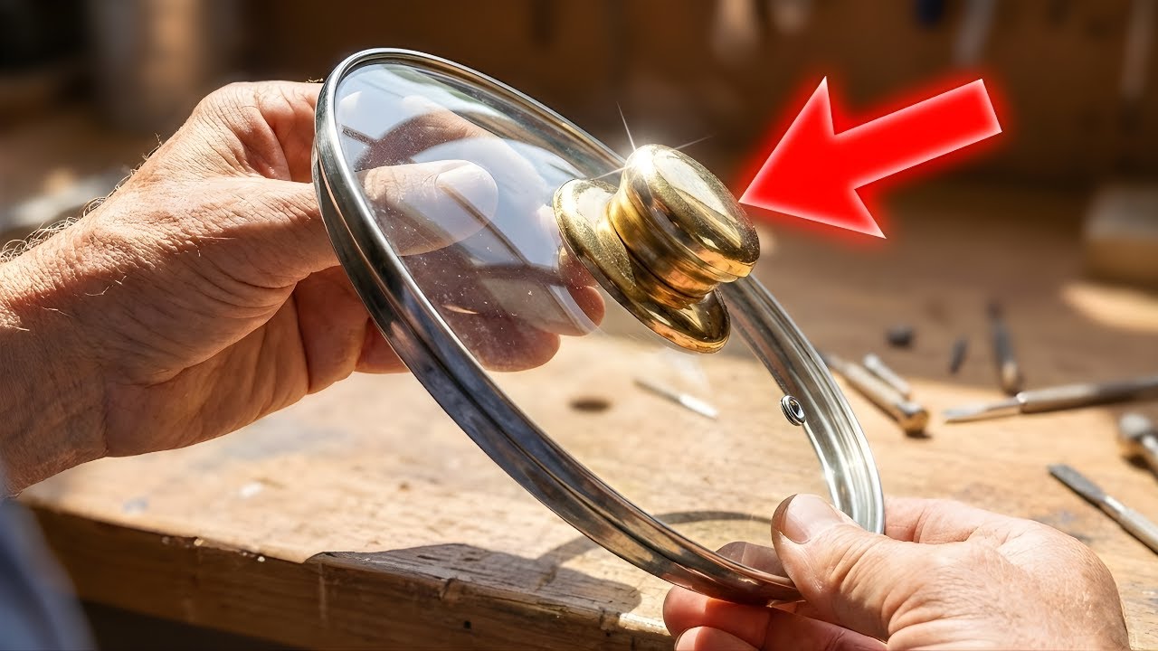 Не выбрасывайте старые крышки от кастрюль! ГЕНИАЛЬНОЕ ИЗОБРЕТЕНИЕ 🤯🥘