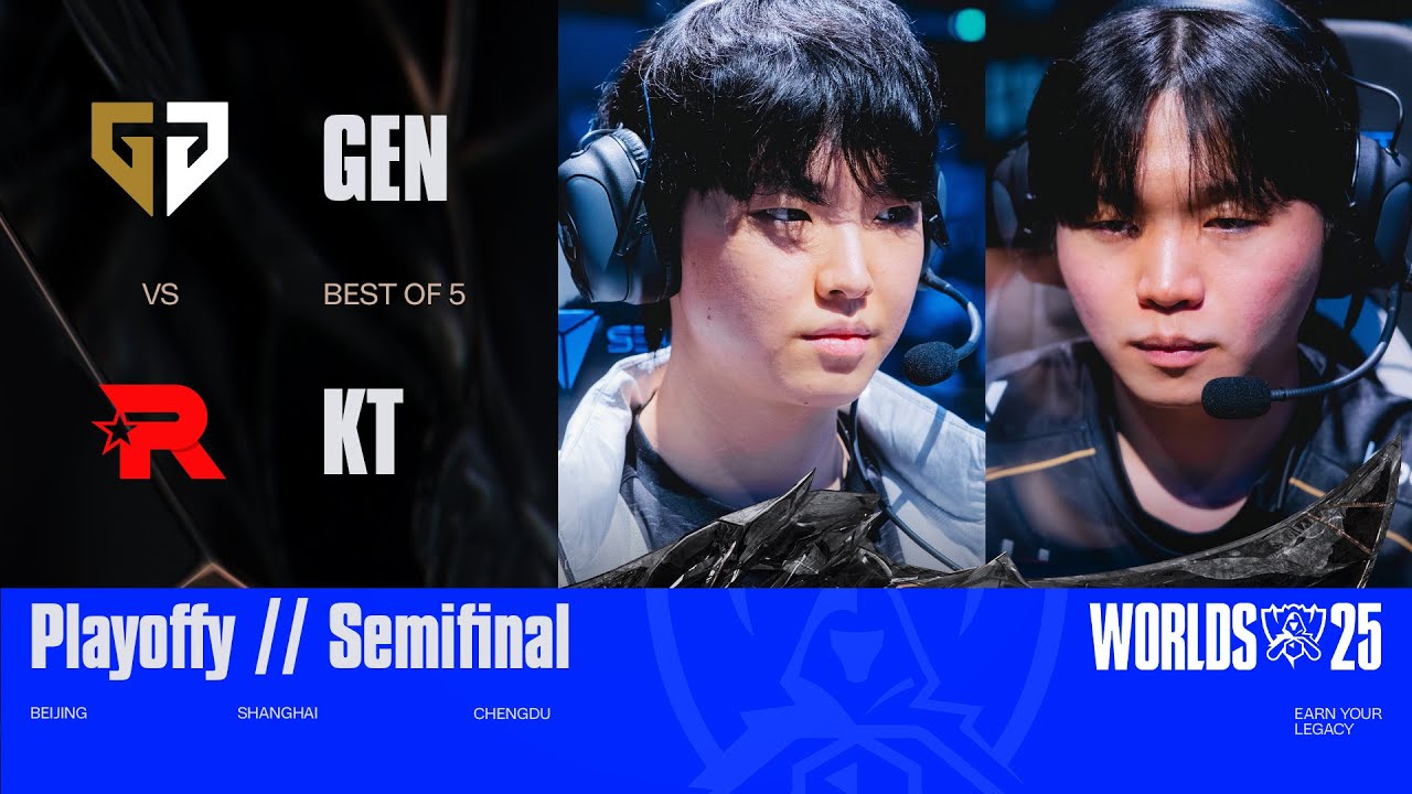 🔴P&Oacute;ŁFINAŁ MISTRZOSTWA ŚWIATA 2025🔴GENG vs KT ROLSTER BO5 FEARLESS🔴