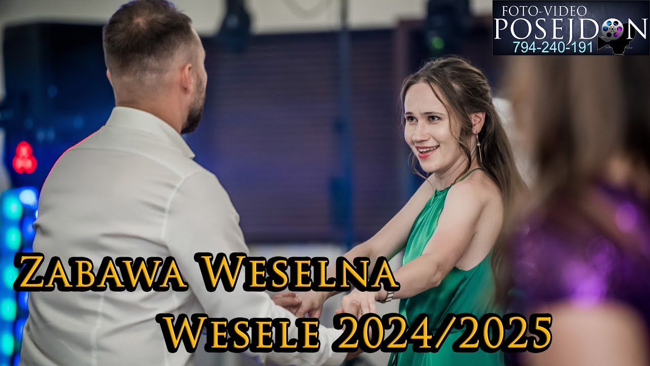 Wesele 2024 2025 Zespół ATUT Sala bankietowa, Popowo Letnisko Pod Sosnami Zabawa Weselna cz1