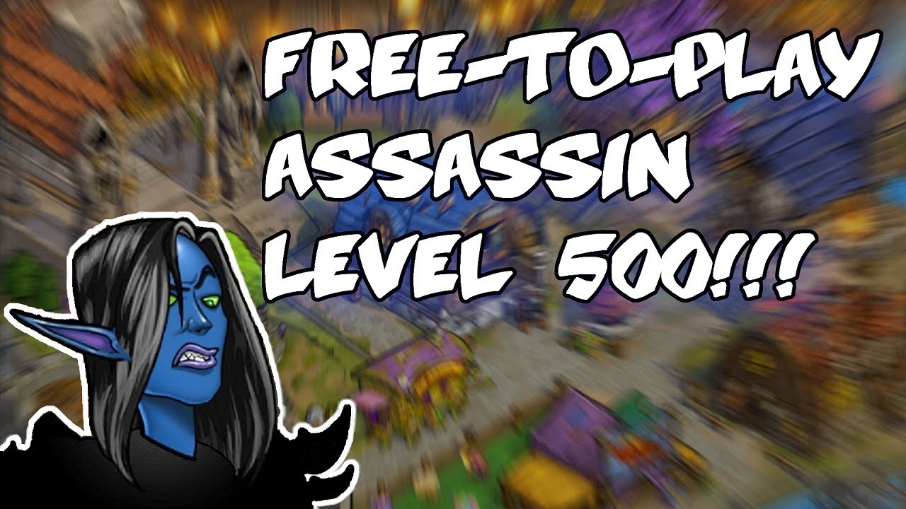 Level 500 in Shakes and Fidget! Free-to-Play Assassin Overview + Q&A