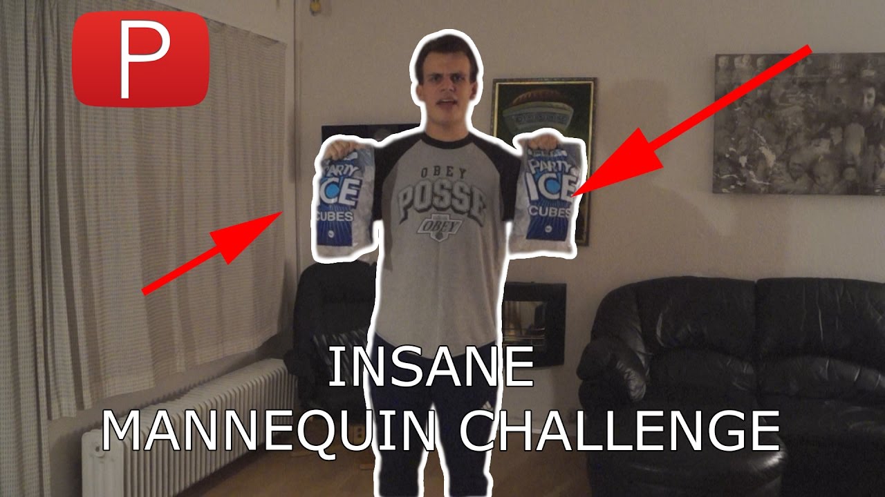MANNEQUIN CHALLENGE WITH ICE IN PANTS