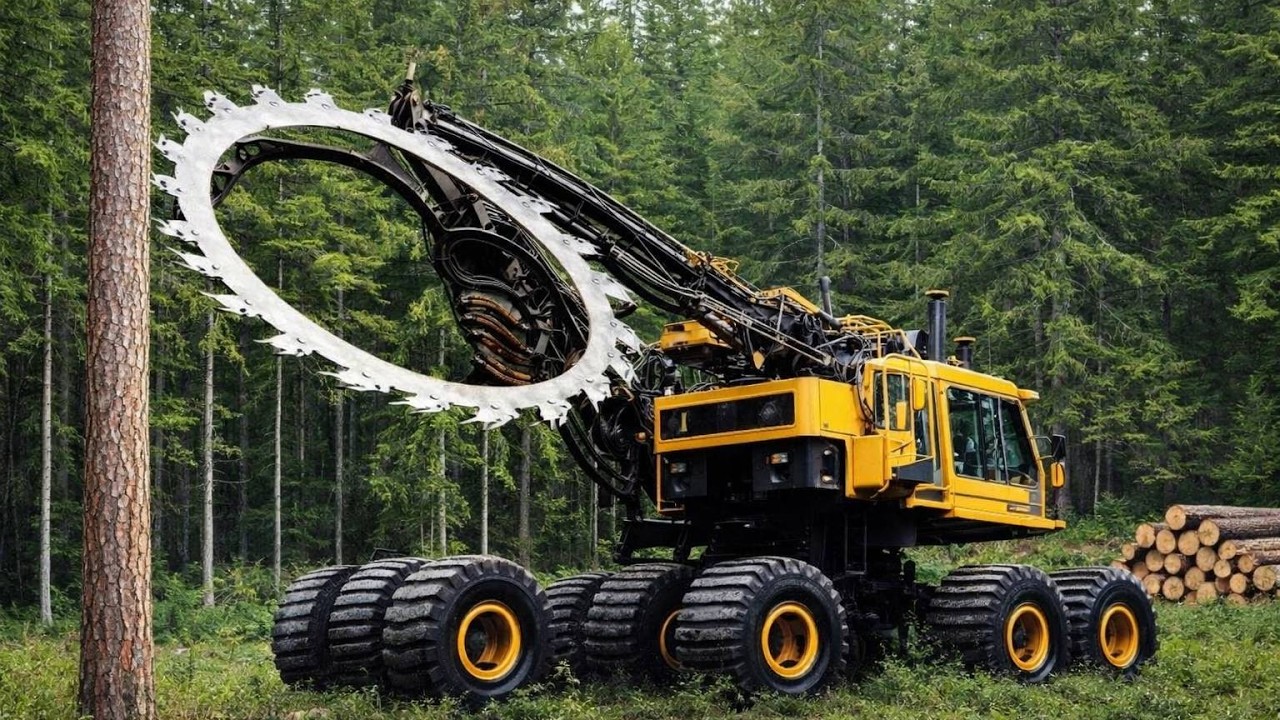 Dangerous Wood Chippers & Shredders | Raw Forestry in Action