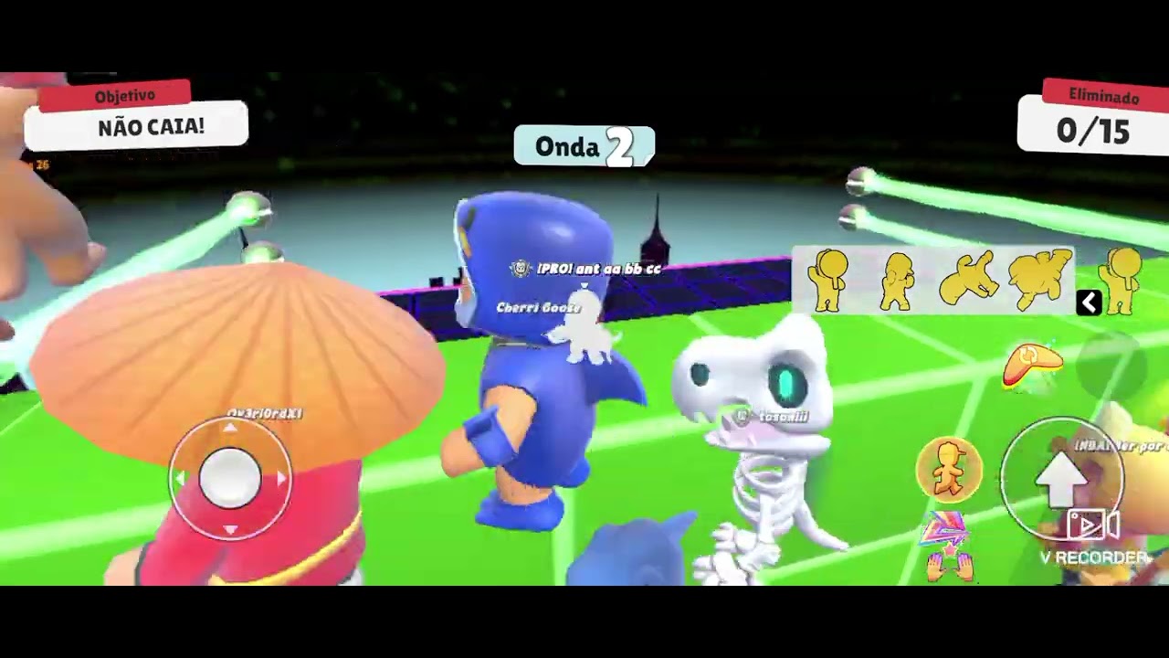 Joguei o evento mania dos blocos 