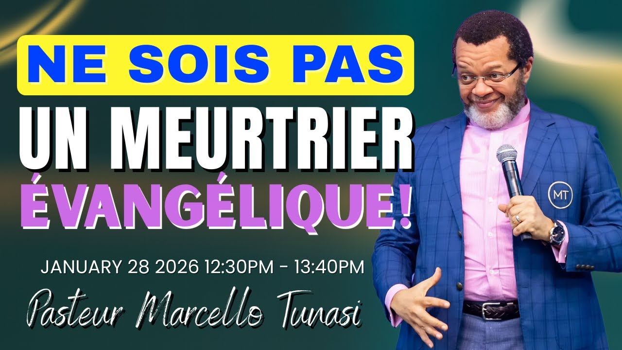 Ne Sois Pas Un Meurtrier Évangélique : L'Appel à L'Évangélisation | Pasteur Marcelo Tunasi.