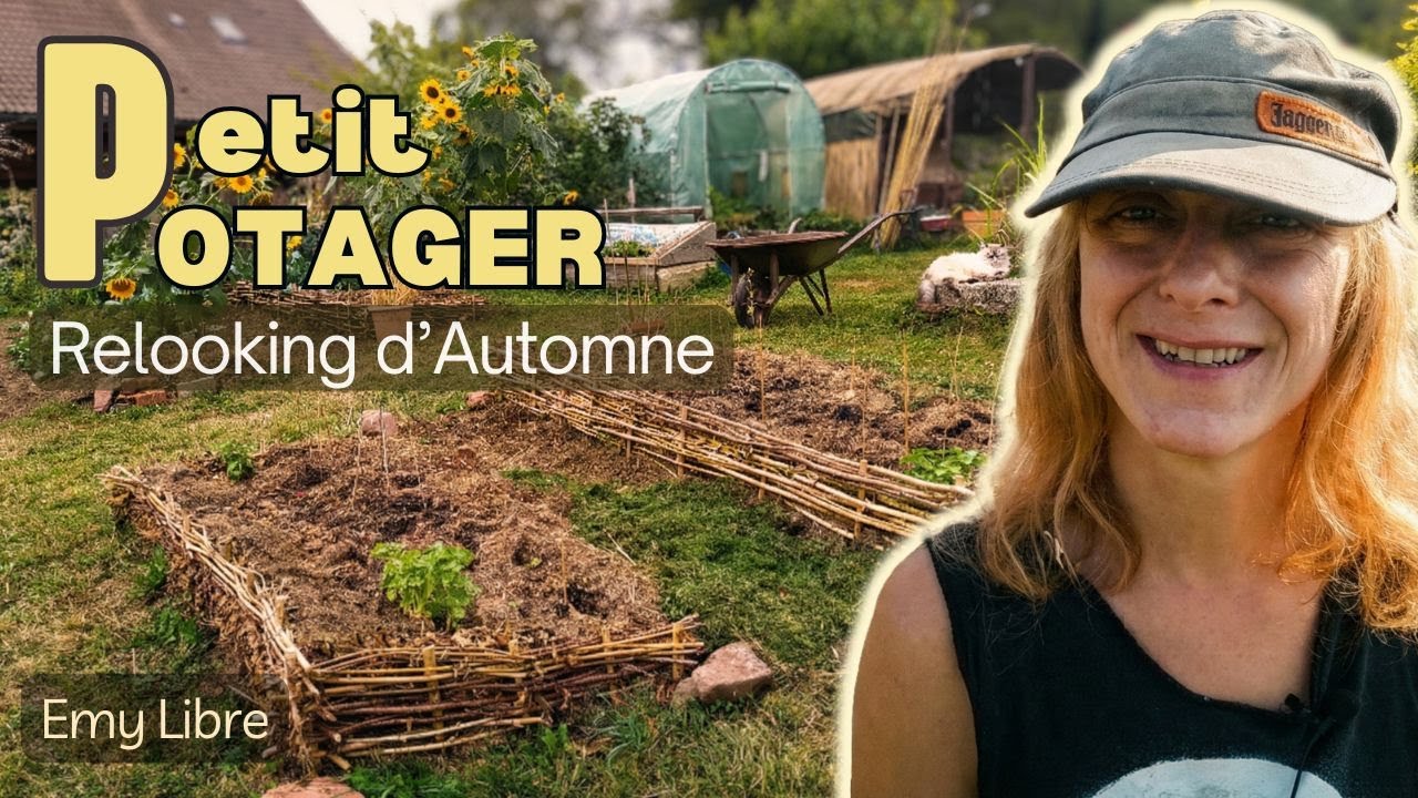 RELOOKING de Mon Petit POTAGER : préparer l'Automne [Avant/Après ! ] 🍂✨