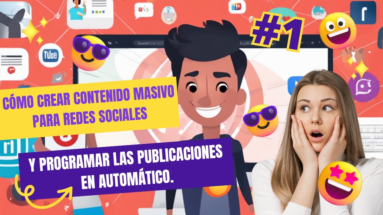 Cómo crear contenido masivo para redes sociales y programar las publicaciones en automático.
