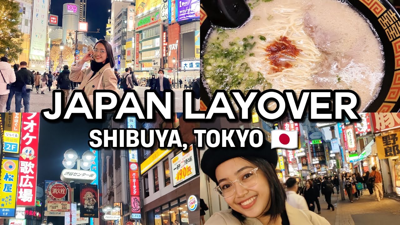 Japan Vlog | Flight Attendant Layover Vlog | Shibuya Crossing Tokyo, Japan