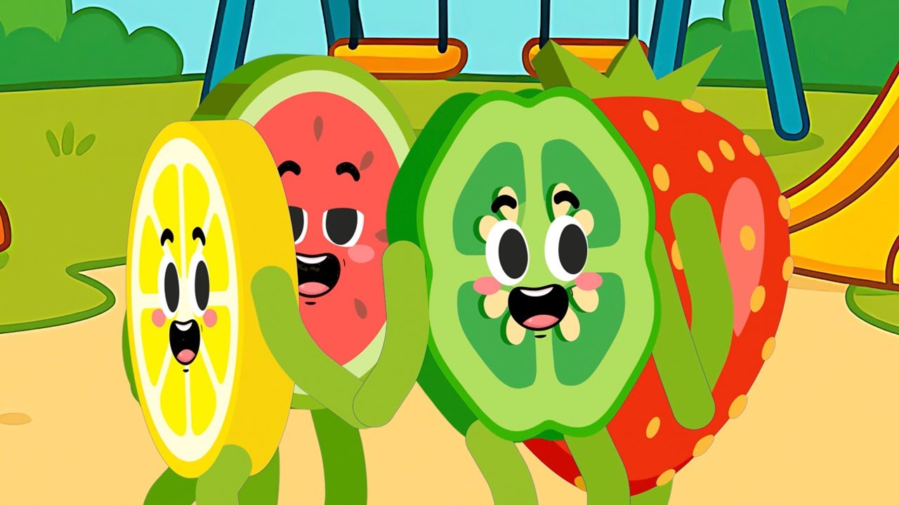 KUTU KUTU PENSE- KARPUZ ADAM VE ARKADAŞLARIYLA MEYVELERİ ÖĞRENELİM! #kidsvideo