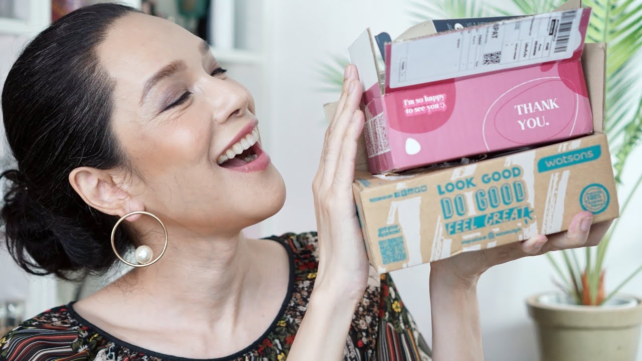 แกะกล่องช้อปปิ้งออนไลน์อีกแล้ว Watsons และ Shopee