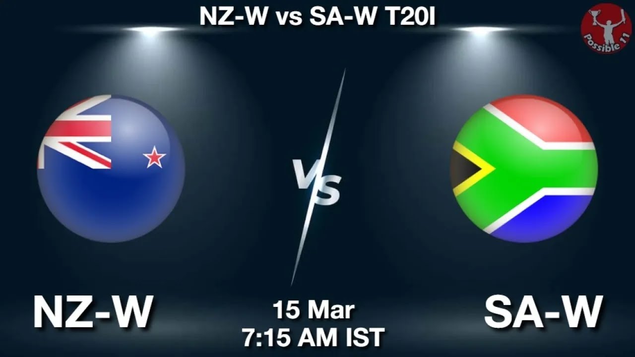 NZ-W vs SA-W Live Score Today | New Zealand Women vs South Africa Women Live Match | 1st T20I 2026