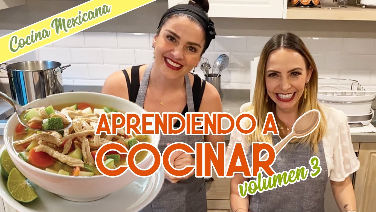 CALDO DE POLLO | RECETA FACIL FT. LIDIA ÁVILA  - ERIKA ZABA