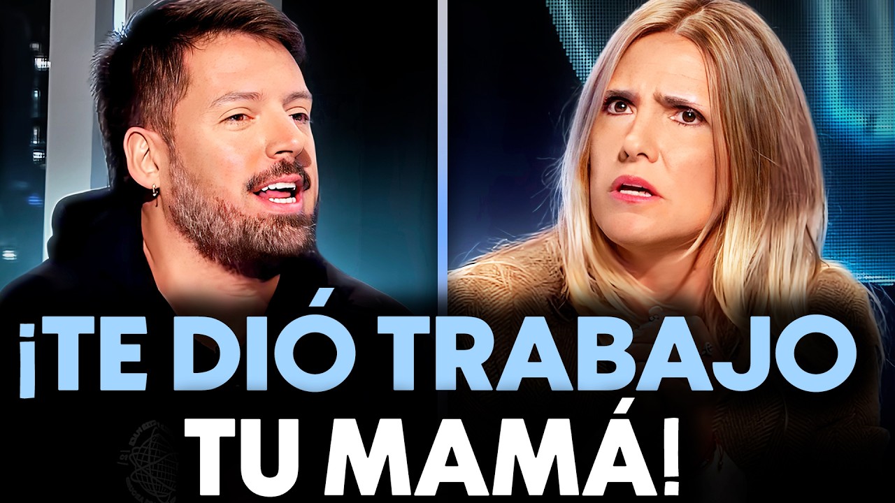 BRUTAL CRUCE entre MAGDALENA MERBILH&Aacute;A y FABIAN PUELMA por MODELO IZQUIERDISTA