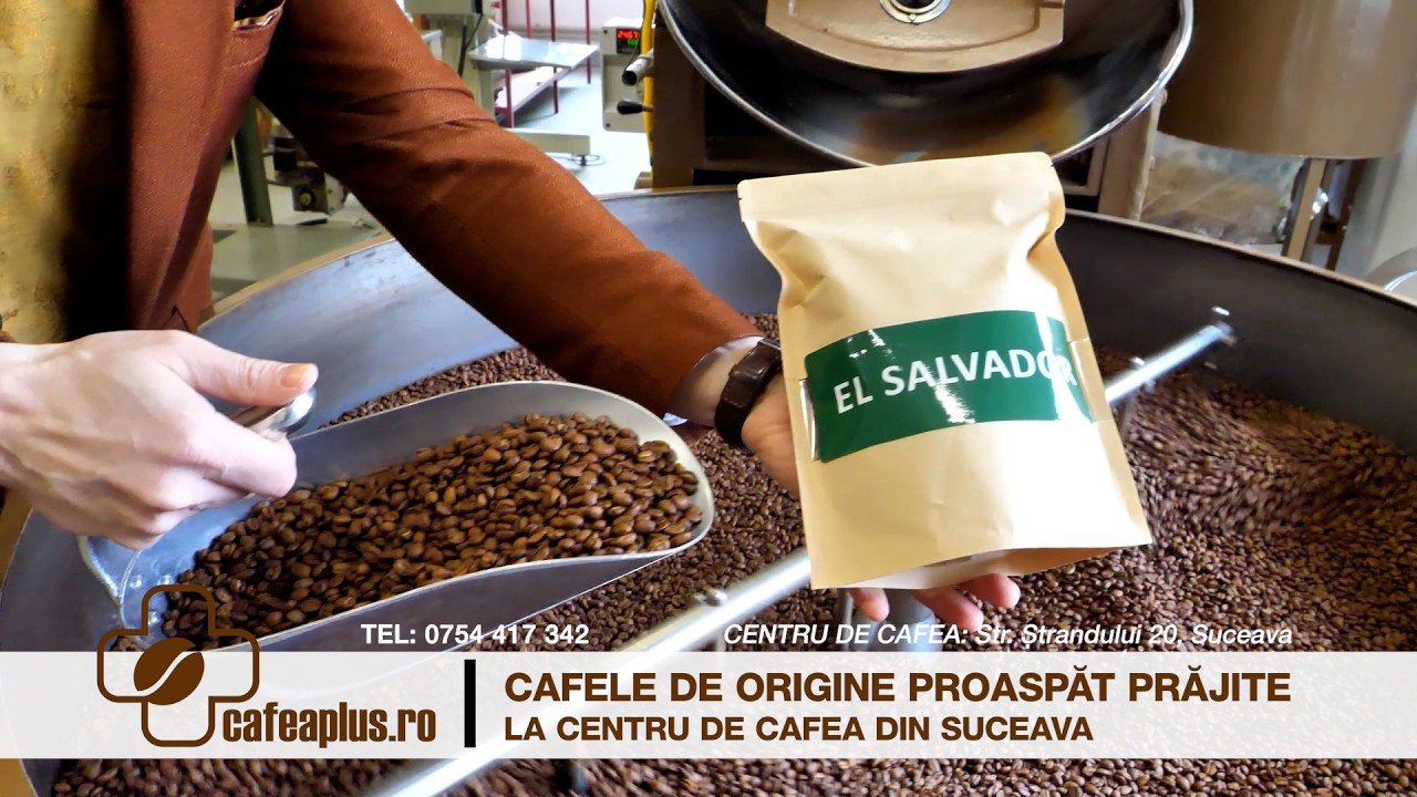 Cafele de origine proaspăt prăjite la Centru de Cafea din Suceava