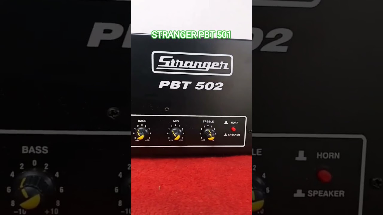 stranger pbt 501 Amplifier unboxing and review Best quality original amplifier