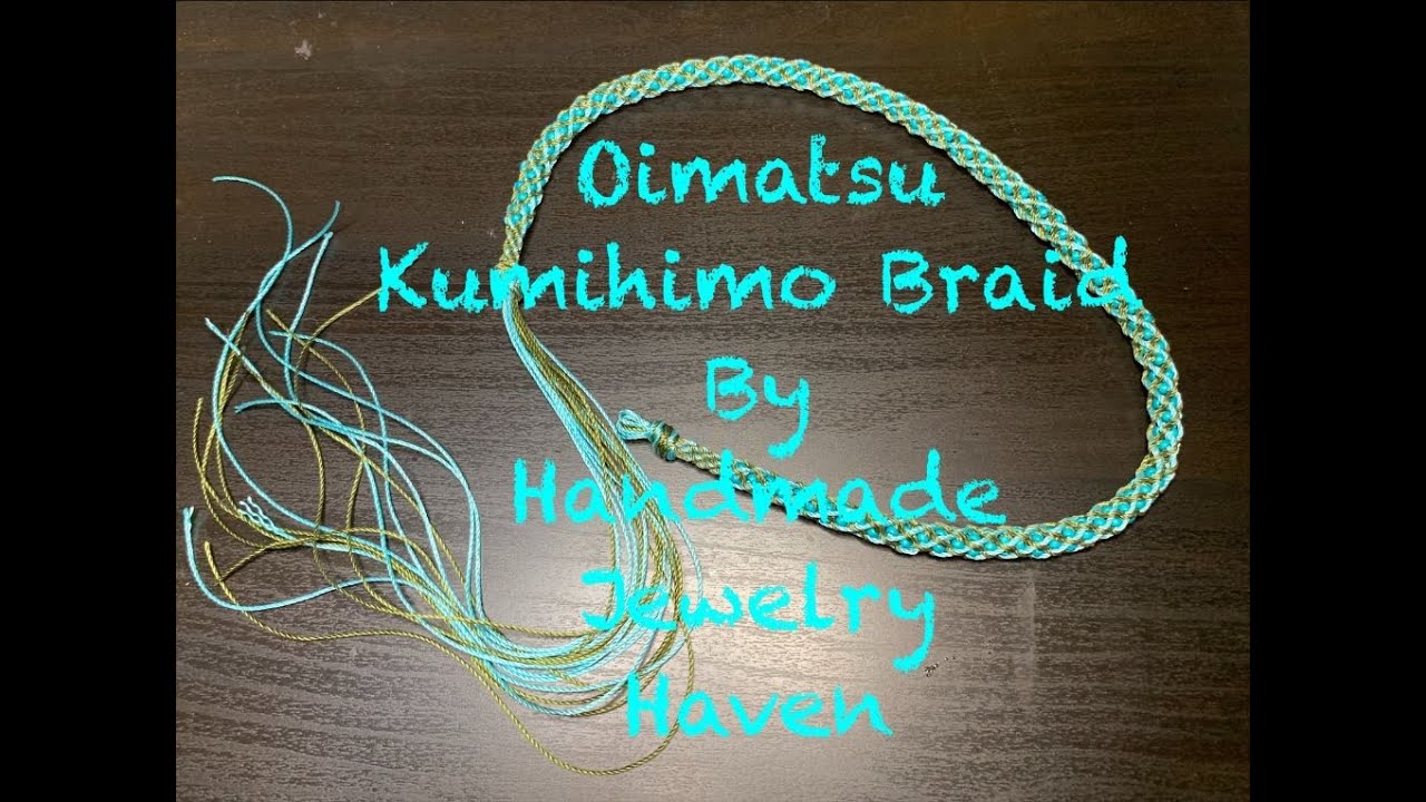 Beaded Oimatsu Kumihimo Braid by Handmade Jewelry Haven
