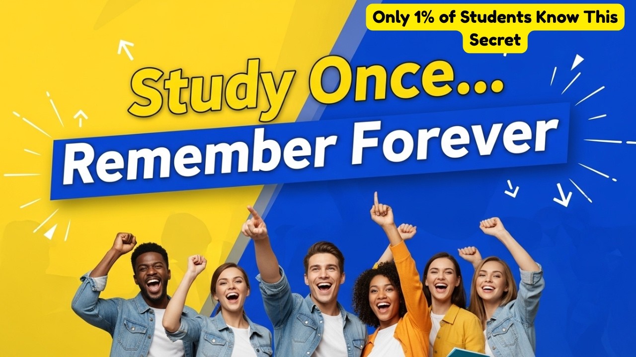 Remember EVERYTHING you STUDY | How to Study Effectively without Forgetting Anything