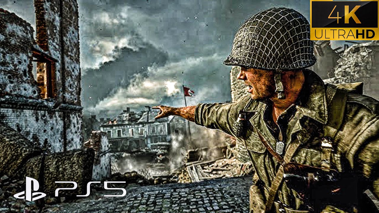 The world War II LOOKS ABSOLUTELY TERRIFYING |Realistic graphics [4K 60FPS HDR] Call&nbsp;of&nbsp;Duty