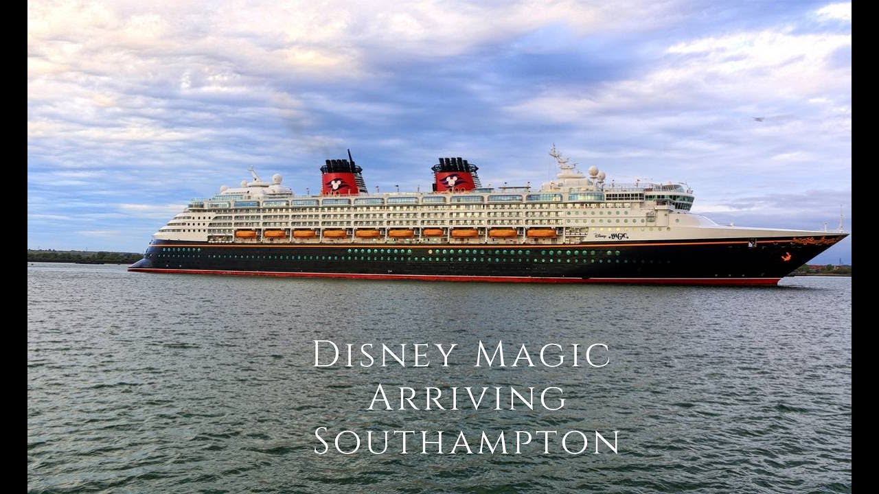 Disney Magic - Arriving Southampton 9/5/21