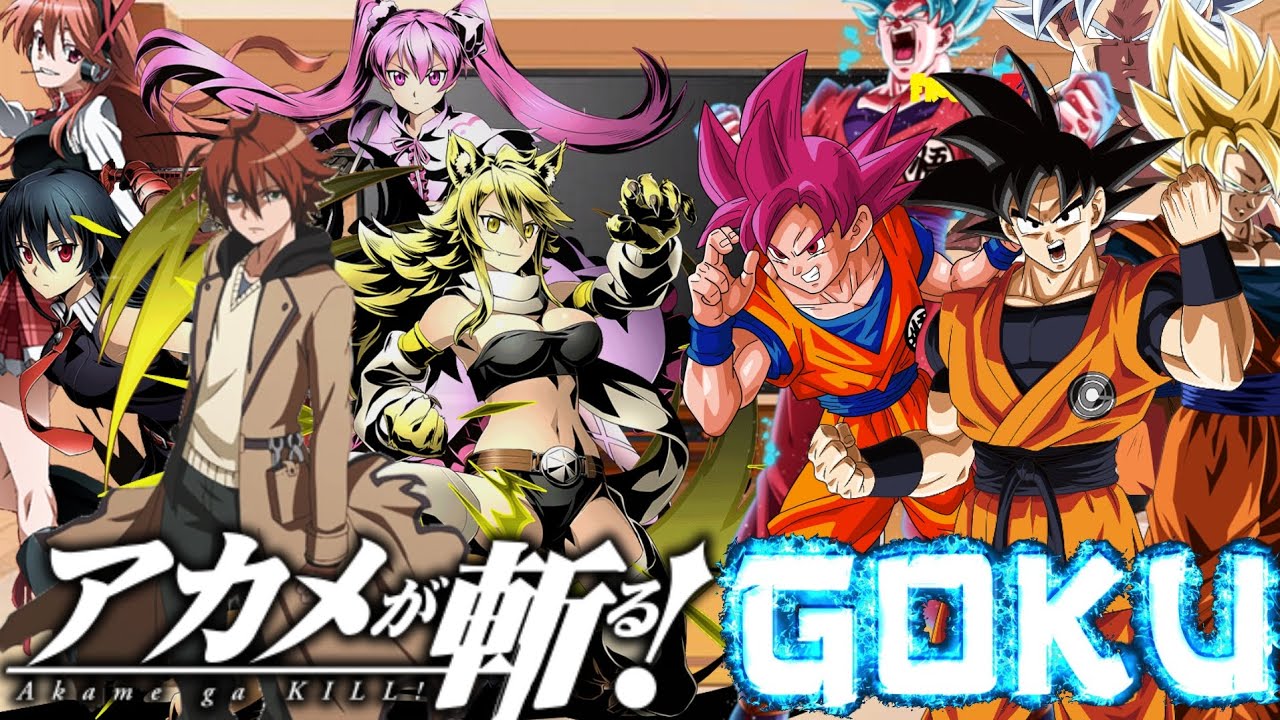 Akame ga kill reacciona a Son Goku Parte 2//Colaboración:@Mariorider absalon (PGV)//Gacha evolution👏👏👏