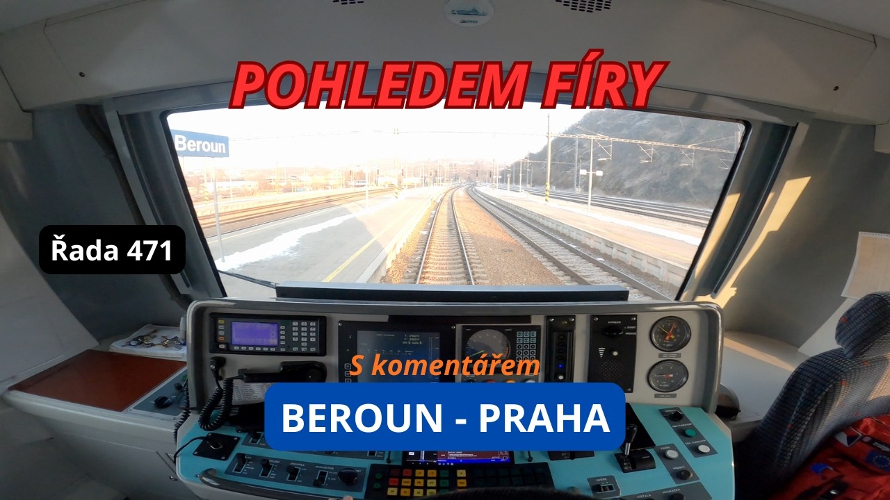 Jak to vidí FÍRA / Beroun - Praha / 4K - 25fps / Řada 471