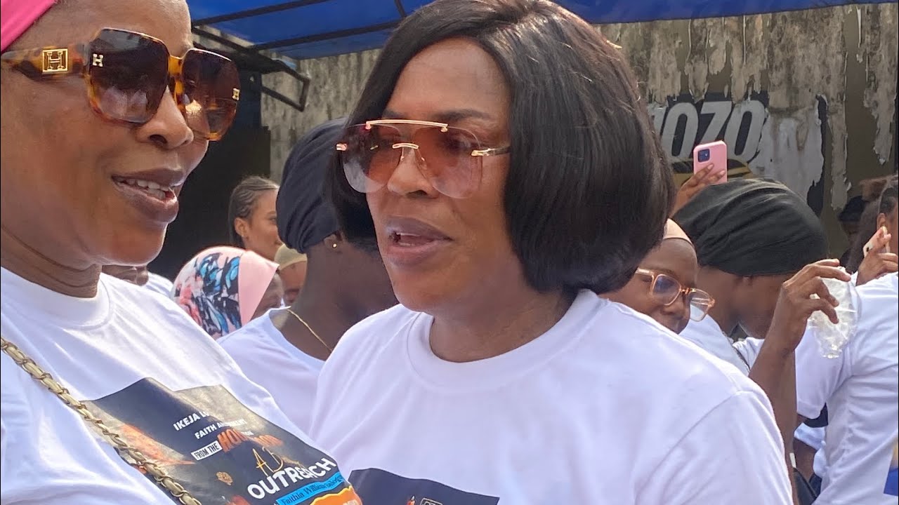 Emotional Moment as Fathia Balogun Mentors Young Girls In Celebration Of Her Birthday