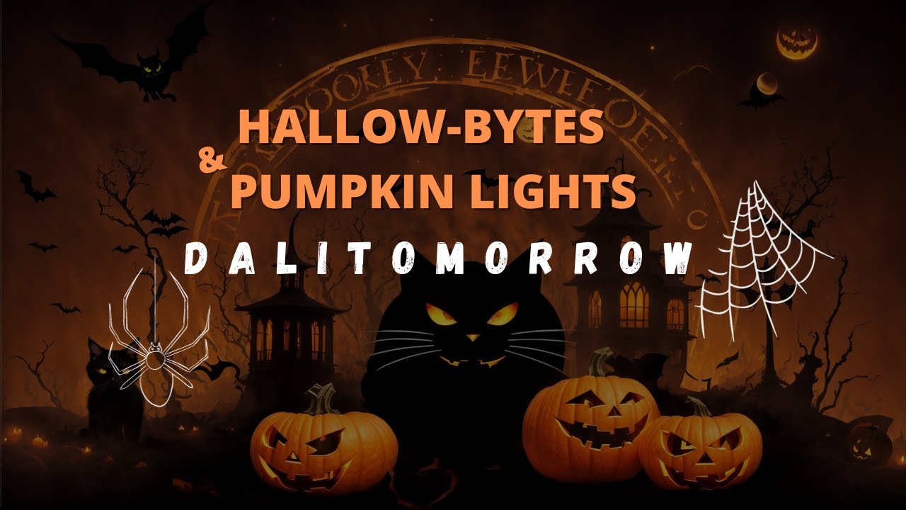 Pumpkin's Revenge: A Halloween Story & Art Slideshow w/25 mns AI Music