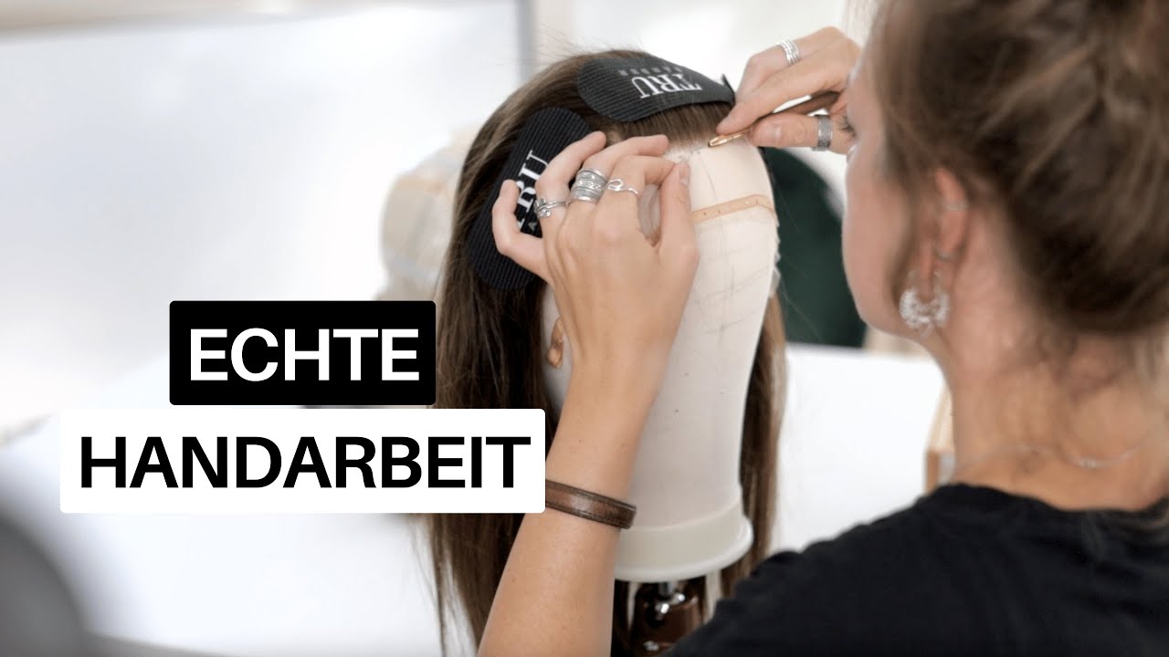 Perücken knüpfen: So viel Arbeit steckt in den Glückssträhnen Perücken