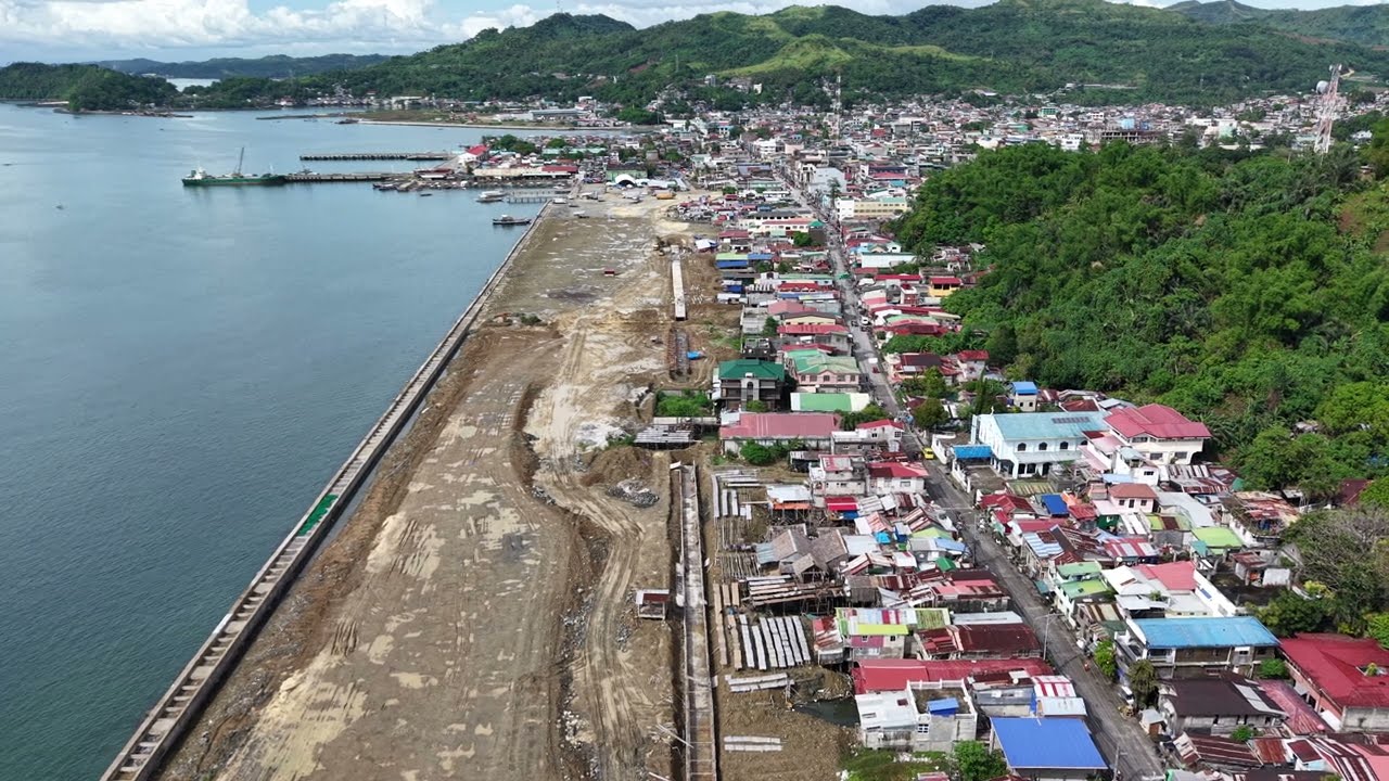 Fly Through Downtown Catbalogan City | Samar