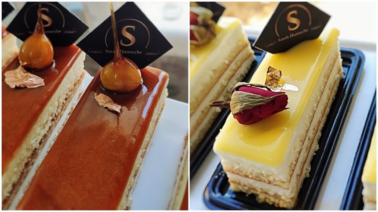 طرانش بذوق الليمون و الكراميل ⁦⁩les tranches   de pâtisserie 🇩🇿