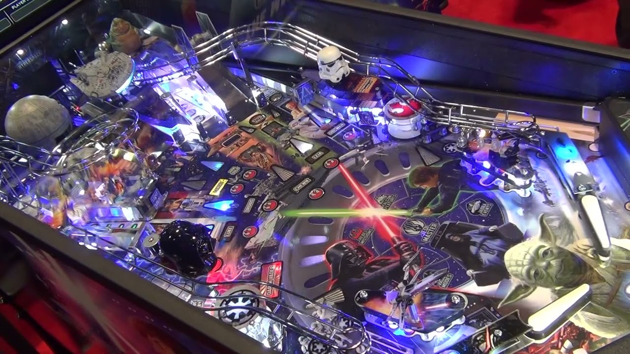 Fall of The Empire Star War, Stern, The Princess Bride, Star Trek Pinball Pinball Expo 2025