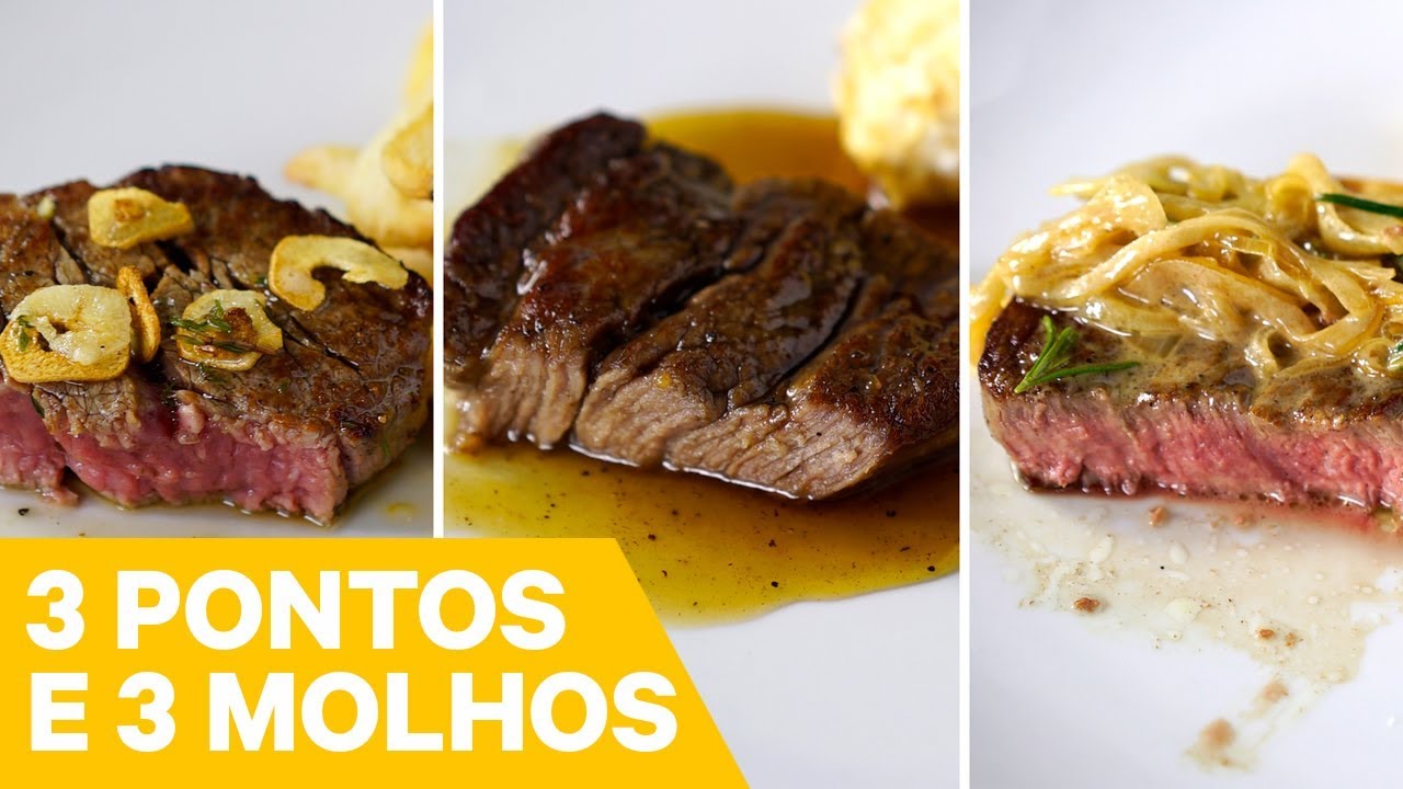 3 PONTOS 3 MOLHOS DE FILÉ | Melhores Receitas Tastemade