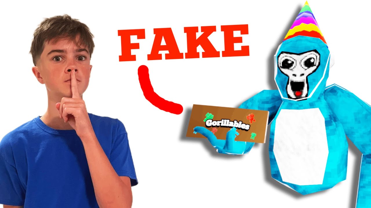I Tricked YouTubers Into Promoting a Fake Gorilla Tag Product...