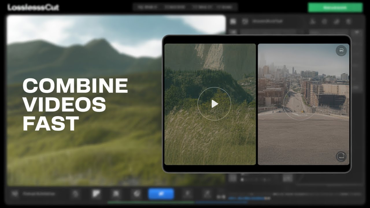 How To Combine Videos with LosslessCut - FULL GUIDE (Works 2026)